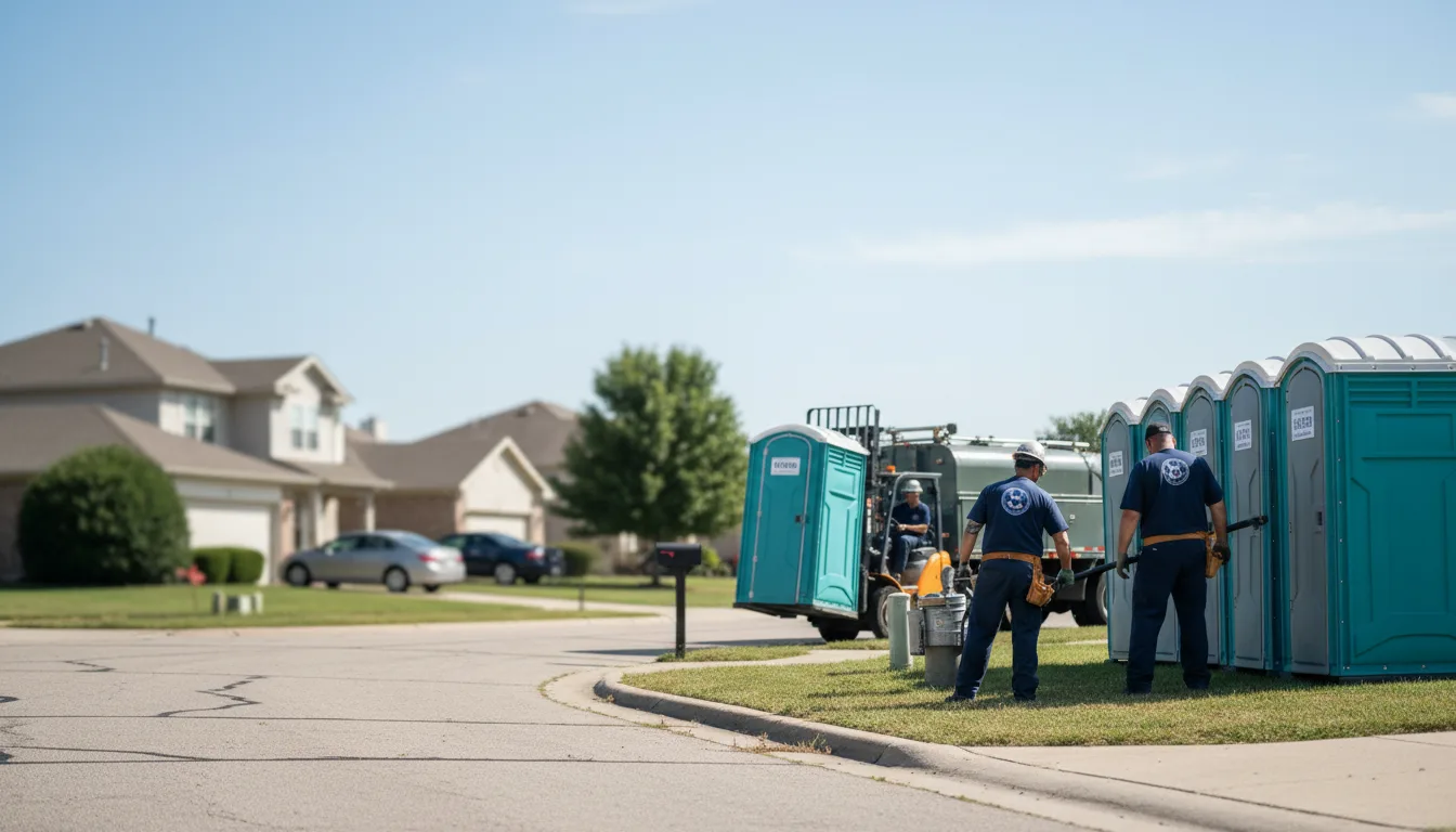 Porta Potty Rental in Burdick, KS near me